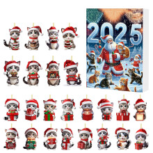 Calendriers de l'Avent exclusifs avec 24 cadeaux surprises, dont un adorable pendentif de Noël.