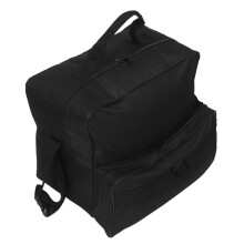 Bolsa Organizadora Traseira para Cadeira de Rodas Preta 35x30x19cm