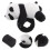 Brățară de pluș cu panda pentru copii 1