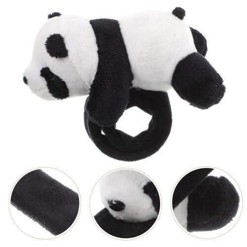 Βραχιόλι Panda Slap με βελούδο για παιδιά