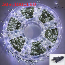 (White US) Christmas String Led Lights With Copper Wire For Indoor Holiday Decor Outdoor