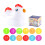 Set di giocattoli pasquali da abbinare: Pollo con 12 forme e colori 1