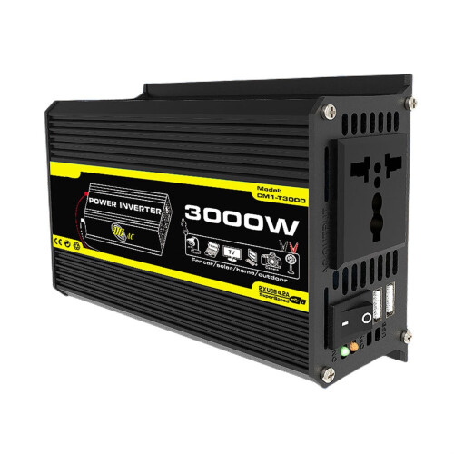3000W Έξυπνος Μετατροπέας Οχήματος DC12V σε Μετασχηματιστή Τάσης Αυτοκινήτου AC