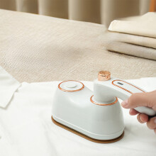 Compact Handheld Steam Iron with Dual Function - Portable Travel Garment Care Tool for Wet and Dry Fabric Smoothing