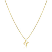 Initial Necklaces for Women Gold Plated Dainty Letter Necklace Tiny Initial Pendant Name Necklace A-Z Personalized Gift Trendy Jewelry