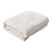 HIBIBUD Heated Blanket 140x80cm, USB Charging, One-Touch Fast Heat, Smart Temp Control, White