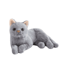 EASTIN Katzenplüschtier, Stoffkatze für Kinder, Kuschelkatze mit kuscheligem Design