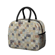 Sac isotherme à motif floral pour femme – Étanche, idéal pour le travail, la plage, les voyages, les pique-niques et le camping ; compatible