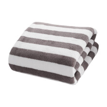 Serviette de bain extra-large en coton, ultra douce et très absorbante, à séchage rapide et légère, idéale pour la salle de bain, la salle de