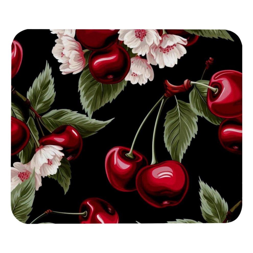 Cherry Mouse Pad Soft Rubber Base 25X20cm 9402001720016