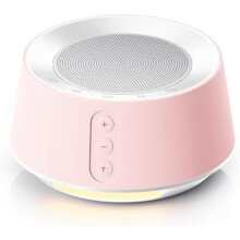 Máquina de ruido blanco con 20 sonidos, luz de 10 colores y 5 temporizadores.