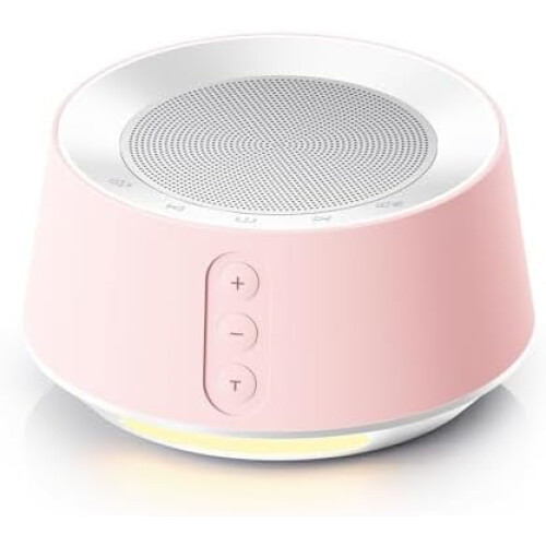 Generatore di rumore bianco con 20 suoni, luce a 10 colori e 5 timer.