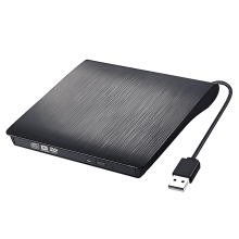 Lecteur CD/DVD externe pour ordinateur portable, double port Type-C et USB 3.0, graveur CD/DVD, boîtier de lecteur optique externe pour ordinateurs