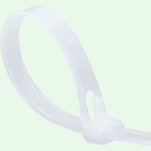 100 Pack Thick White Cable Ties, Large Heavy Duty 20 Inch Wrap, Self-Locking Nylon Zip Ties