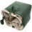 Cotton Tea Set Storage Bag Light Green 14x13.4x13.4cm 1