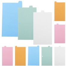 Divisori per raccoglitore in carta, 5 fogli per set