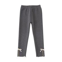 VERUGU Girls Leggings Toddler Kids Comfortable Leggings for Girls Leggings Great for Soft Breathable Pants Gray 3 Years