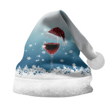 Santa Hat Christmas Hats For Adults Kids Xmas Holiday Hat Classic Santa Claus Hat For New Year Party Stylish Festive Claus Hats