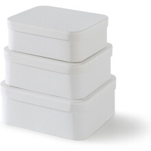 Soul & Lane Set of 3 Textured White Nesting Boxes with Lids – Decorative Cardboard Containers for Gifts & Organizing