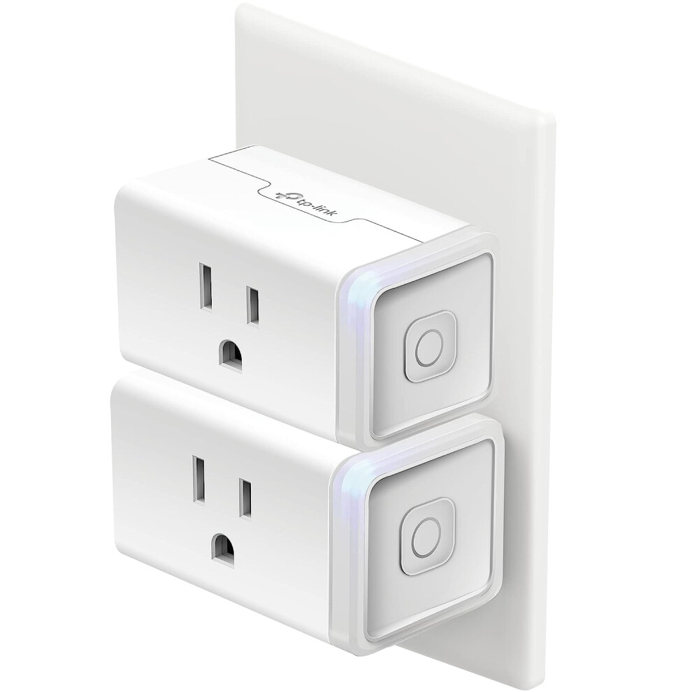 Smart Wi-Fi Outlet Hs103p2, Compatible With Alexa, Echo, Google Home & Ifttt, No Hub, Ul Certified, 15A, Pack Of 2 9418476593260