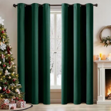 Zatemňovacie závesy Hunter Green 102 cm Š x 198 cm D, pár