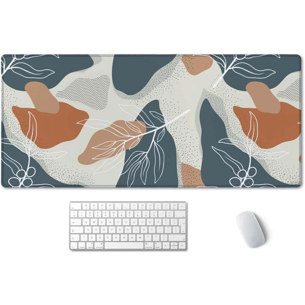 Large Gaming Desk Mat 900 X 400 Mm, Non-Slip Rubber Base 9450273265810