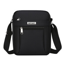 Lille crossbody-taske til mænd, lærreds messenger-skulderhåndtasker, crossbody-taske, rejsetaske til mænd, sidepung
