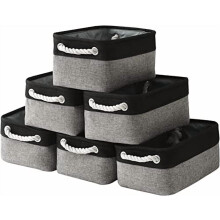 Opvouwbare stoffen opbergkubussen 30,5 x 20,3 x 13,2 cm