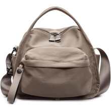 Geantă de umăr la modă pentru femei, geantă de mână din nailon solid, tip crossbody, capacitate mare, fermoar, geantă casual pentru serviciu,
