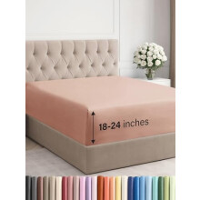Drap-housse King à poches extra profondes 45–60 cm