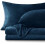 Fleece-Bettwäsche-Set, Queen-Size, Marineblau 1