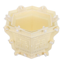 Molde de silicone hexagonal para vaso de flores