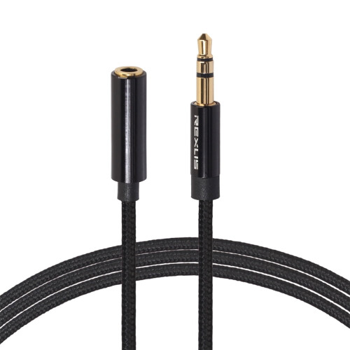 Predlžovací audio kábel 3,5 mm samec-samica 0,5 m