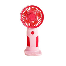 Hordozható, újratölthető kézi ventilátor USB töltés