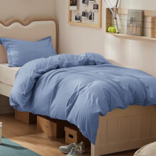 Dekbedovertrekset voor eenpersoonsbed – Zachte, dubbel geborstelde microvezel, 2