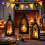 Ahornbladslyskæder til Halloween og Thanksgiving 1