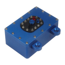 1/10RC Crawler Ontvangerbox Vervangend 60x40x26mm voor 1/10RC Auto TRX4SCX10Blauw