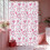 Valentine's Day Heart Print Shower Curtain Polyester 2