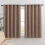Cortinas Blackout com Ilhós Prateados 34x60 polegadas (Conjunto de 2) 1