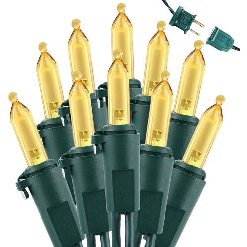 100 LEDs, warmweiß, Mini-Lichterkette, 10 m