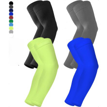 Cooling Compression Arm Sleeves for Men Women,UPF50 UV Sun Protection Sleeves for Work Sport Tattoo Cover Up