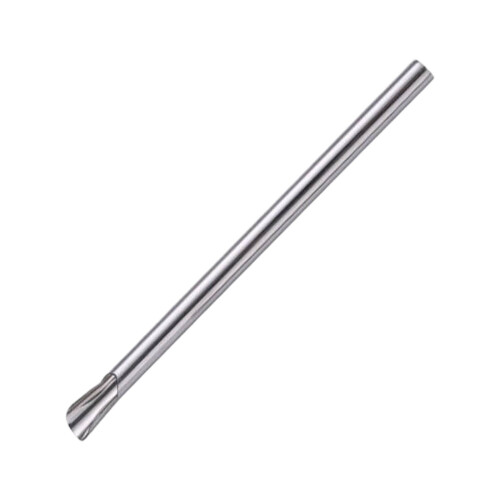 Gjenbrukbart Boba-sugerør i rustfritt stål 21,5 cm