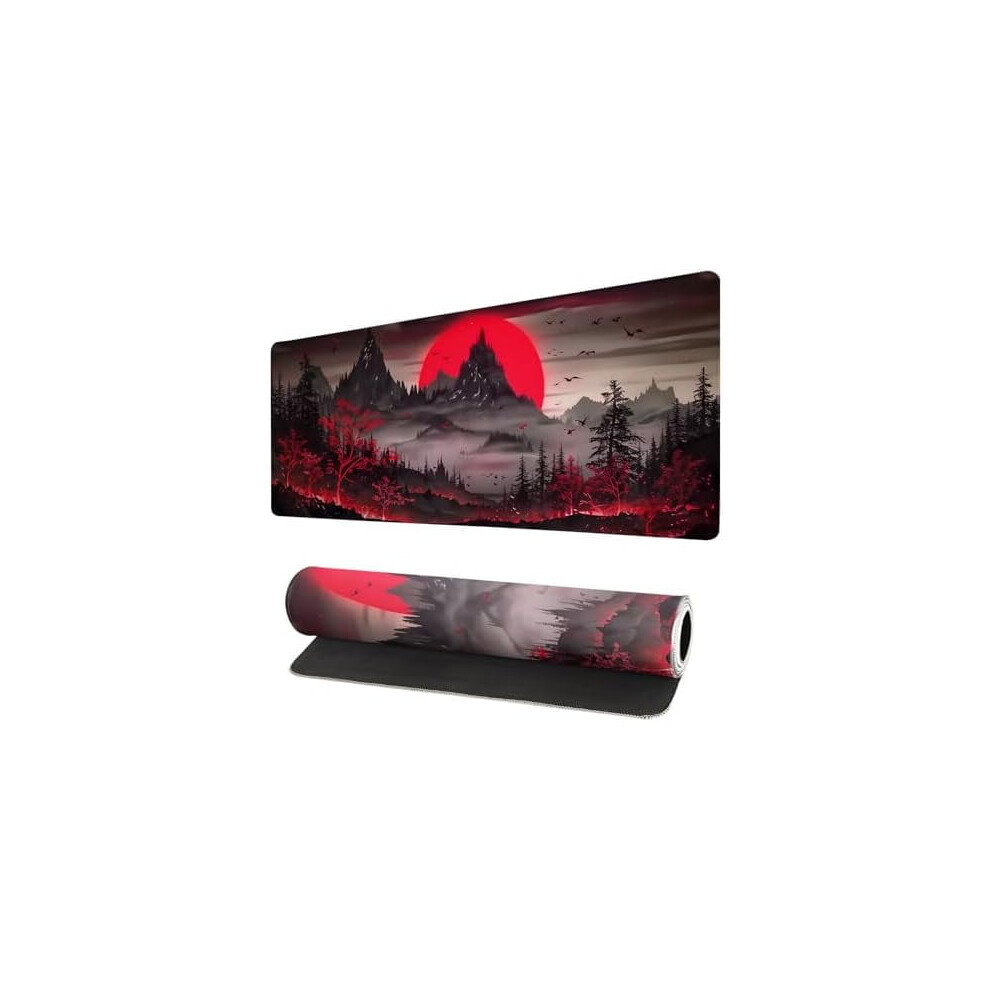 Large Xl Gaming Mouse Pad 31.5X11.8", Waterproof, Stitched Edges, Non-Slip Â Compatible With All Mice 9422877304639