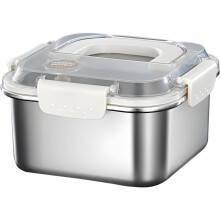 Cutie Bento din oțel inoxidabil, 1600 ml, 304, calitate alimentară