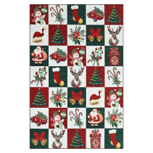 Tapete de Natal 1,20m x 1,80m Lavável