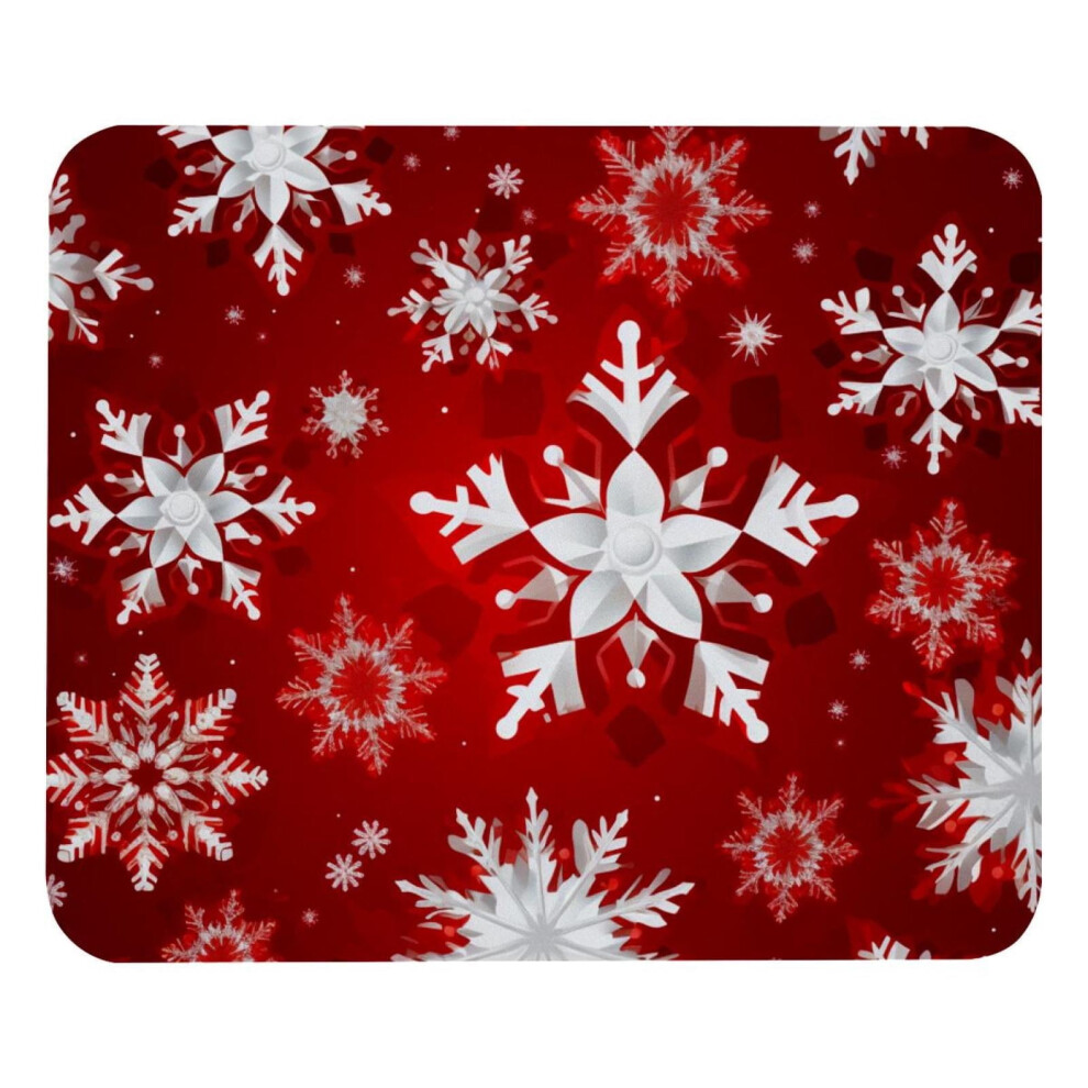 Christmas Snow Mouse Pad Rubber Base 25X20cm 9152228876286