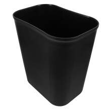 Poubelle carrée Masteelf, 14 L, grise, pour chambre d'hôtel, cuisine et salon.