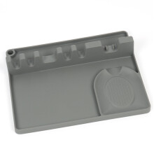 2-in-1 Silicone Spoon Rest with Drip Pad, BPA-Free, Heat-Resistant, Dishwasher Safe