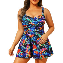 Bescheidene Badeanzüge für Damen, zweiteilige Tankini-Sets, Bikini-Sets für Sommer und Frühling, auch in großen Größen