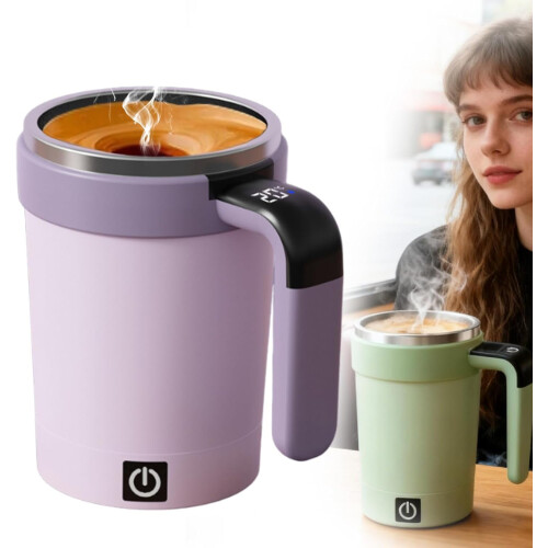 Μαγνητική κούπα καφέ με καπάκι, 400ml